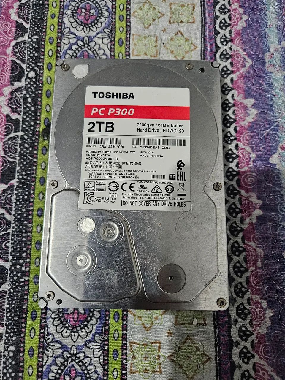 HD Toshiba 2TB