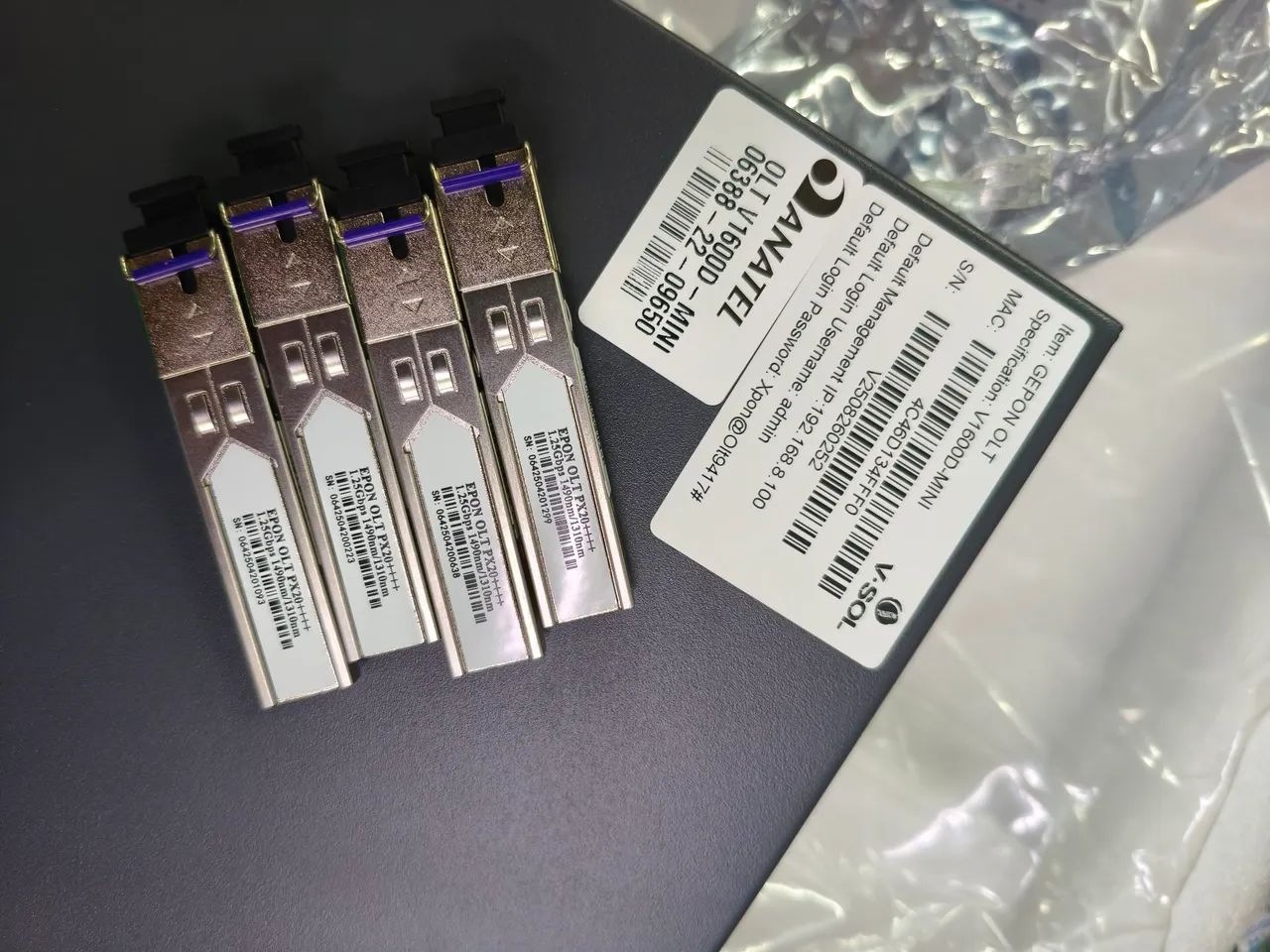 OLT VSOL MINI 4PON EPON NOVA