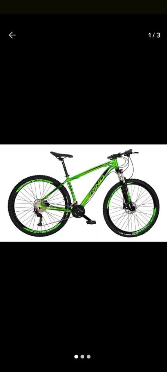 Bicicleta verde neon - Foto 2