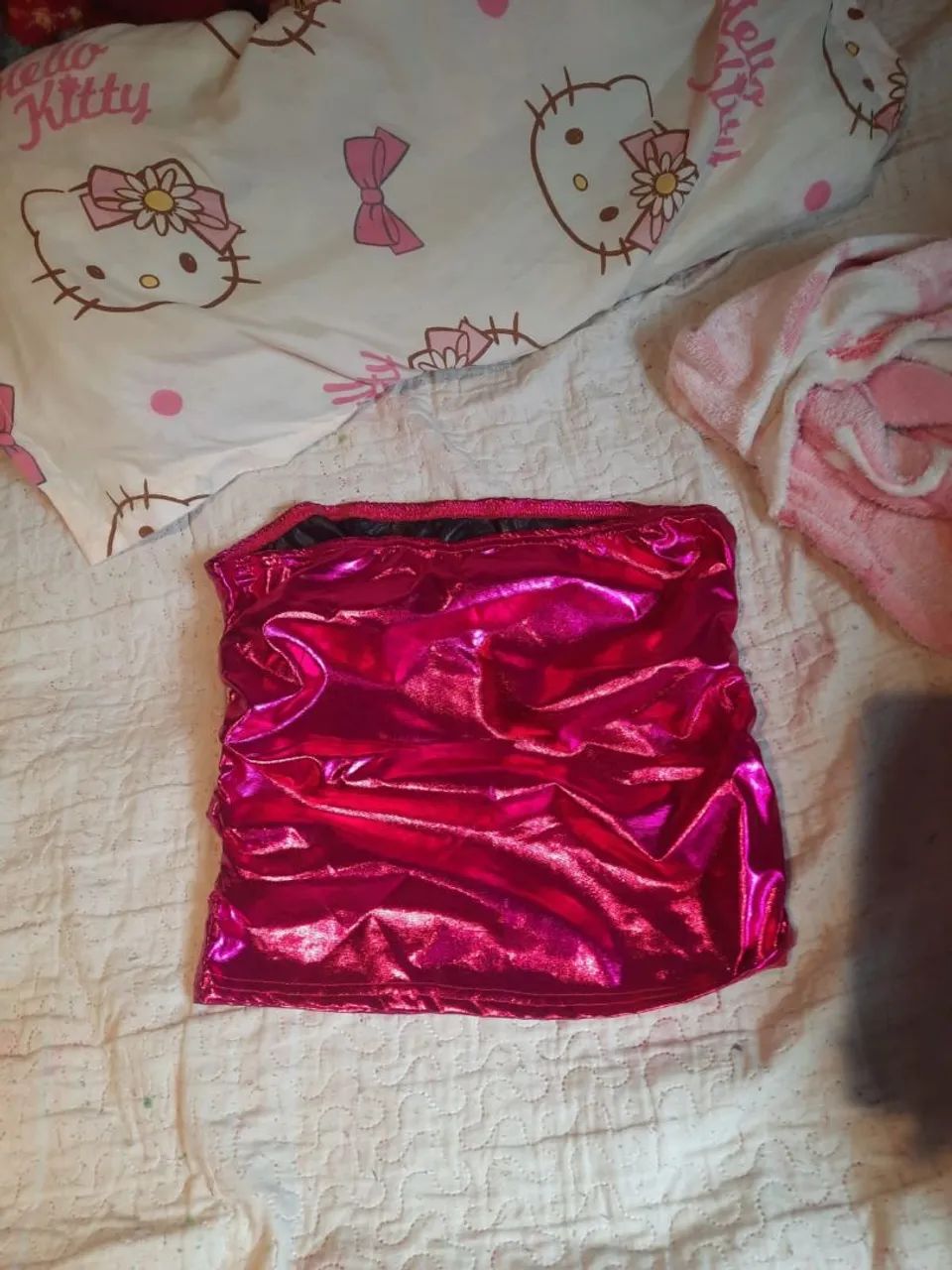 Cropped rosa 