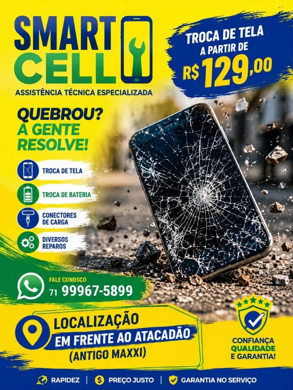 Conserto de celular em geral