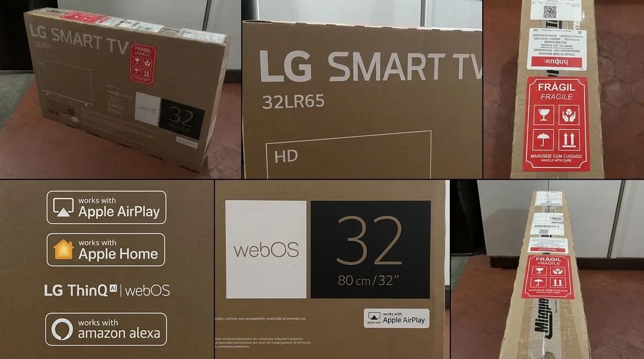 Tv smart LG lacrada