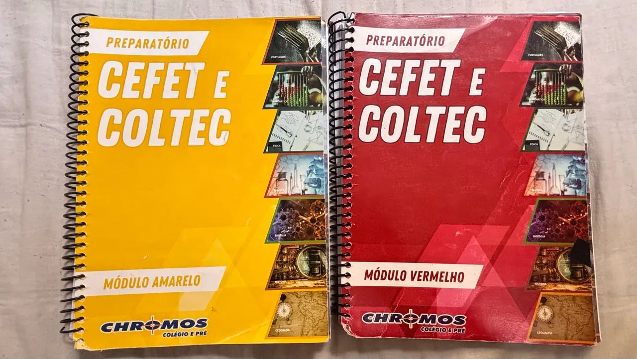 5 Apostilas Chromos CEFET | COLTEC  - Foto 3