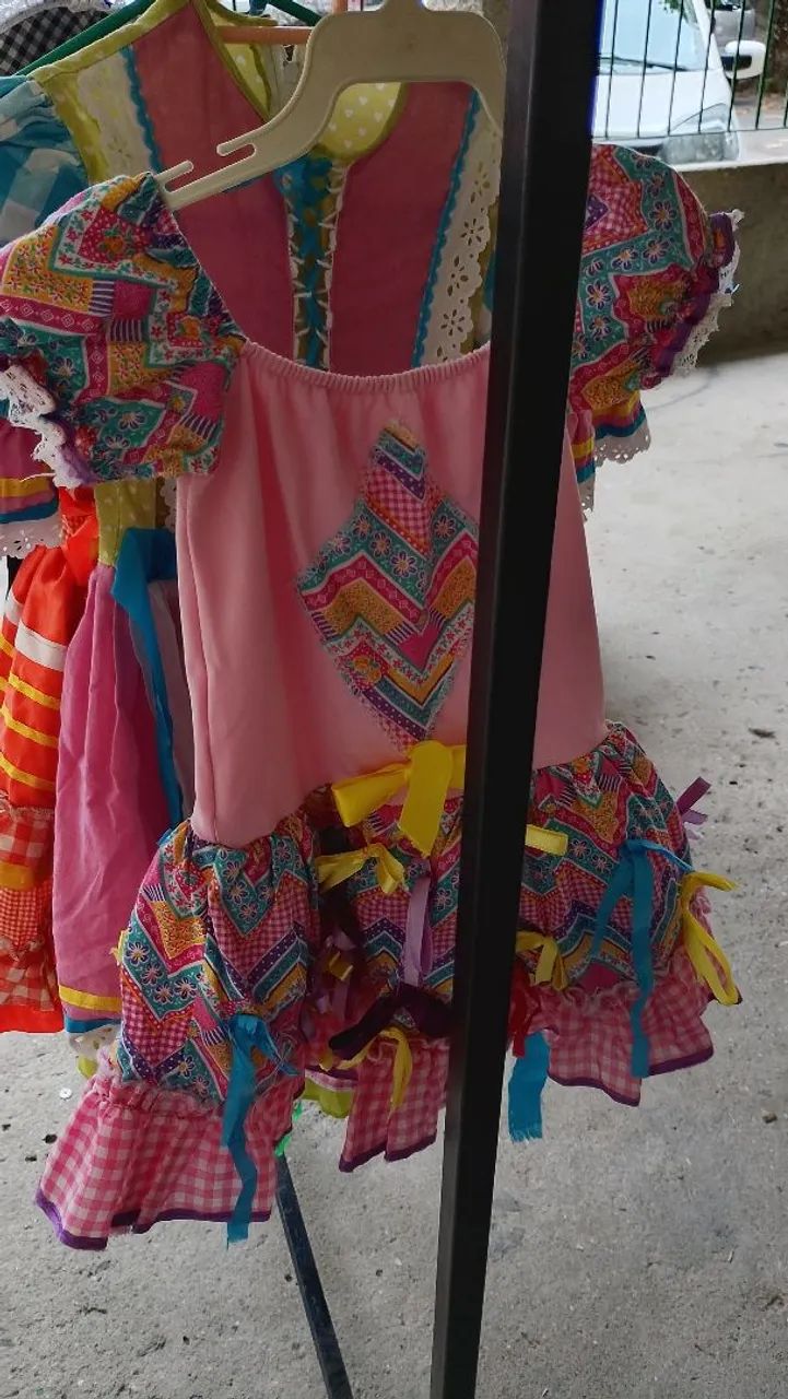 Vestido caipira infantil cada - Foto 4
