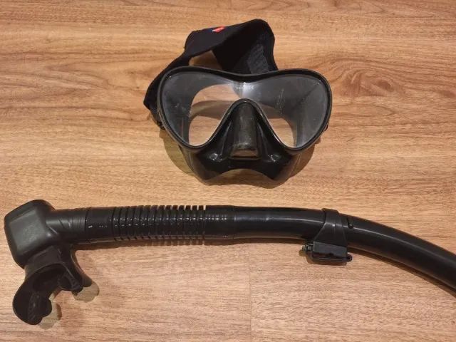 Kit de mergulho profissional - máscara e snorkel