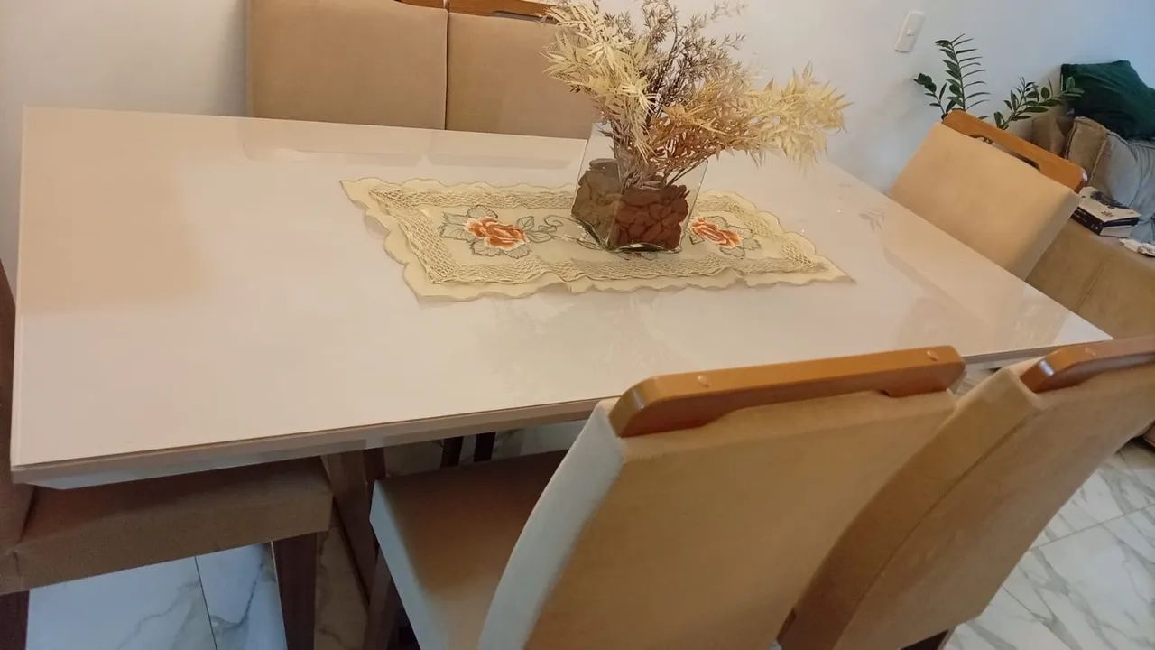 Mesa de Jantar Com 6 cadeiras - Foto 2
