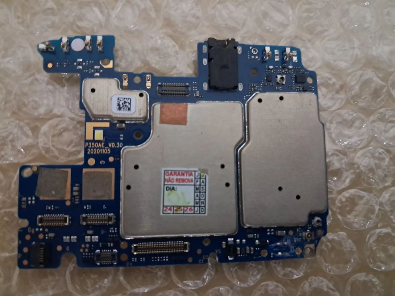 Placa mãe moto g10