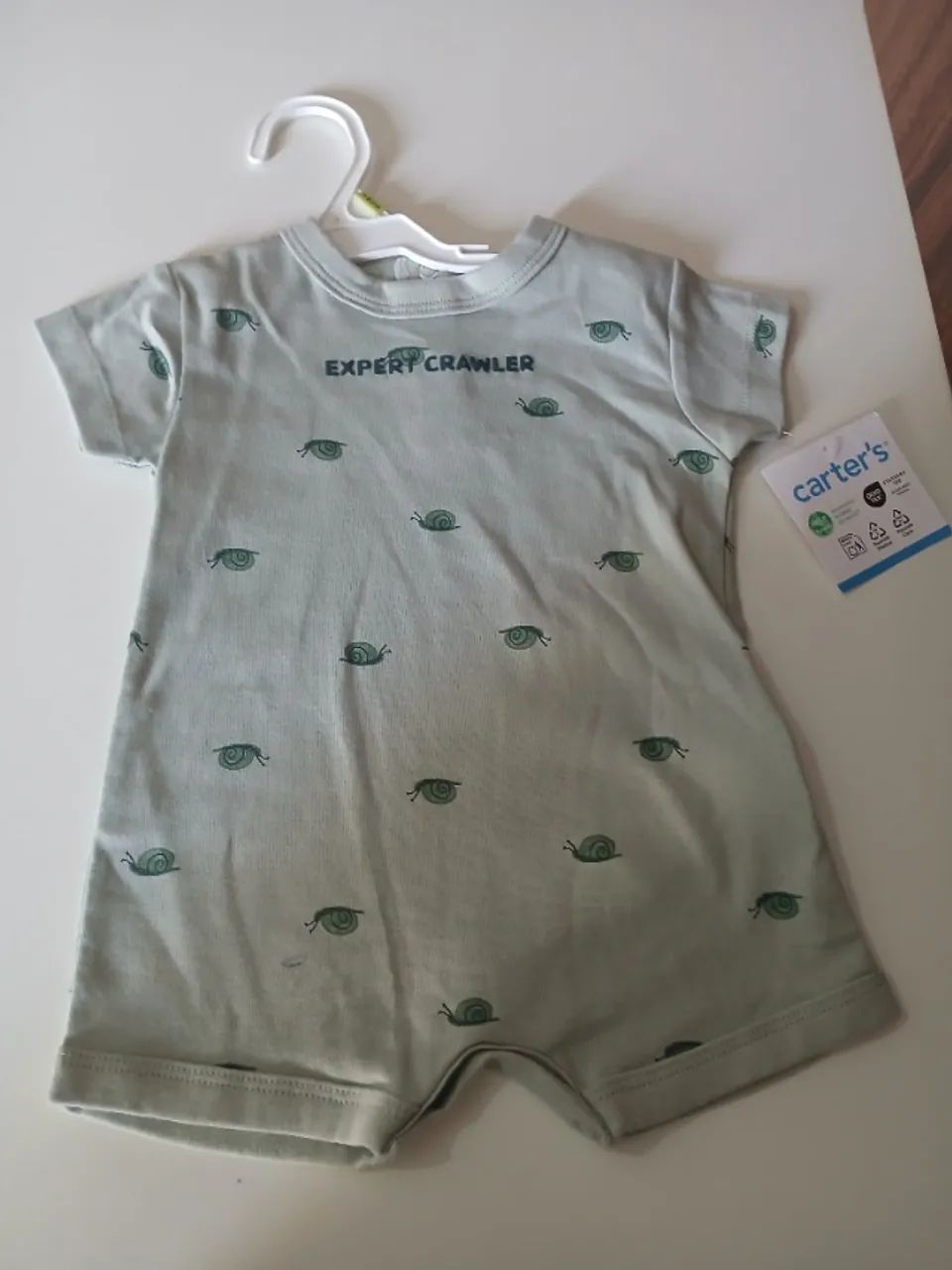 Romper Carters 3 meses NOVO