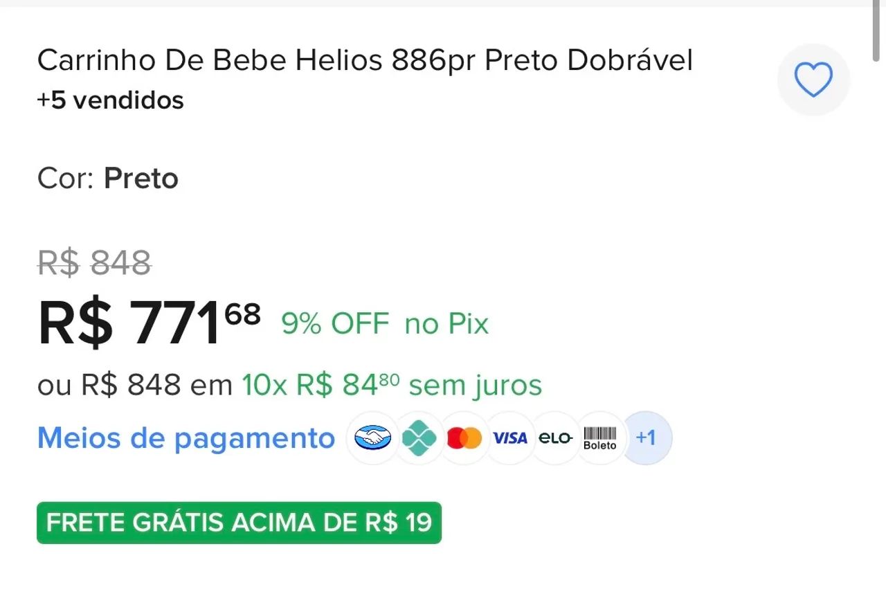 Carrinho de bebê Kiddo - Foto 4