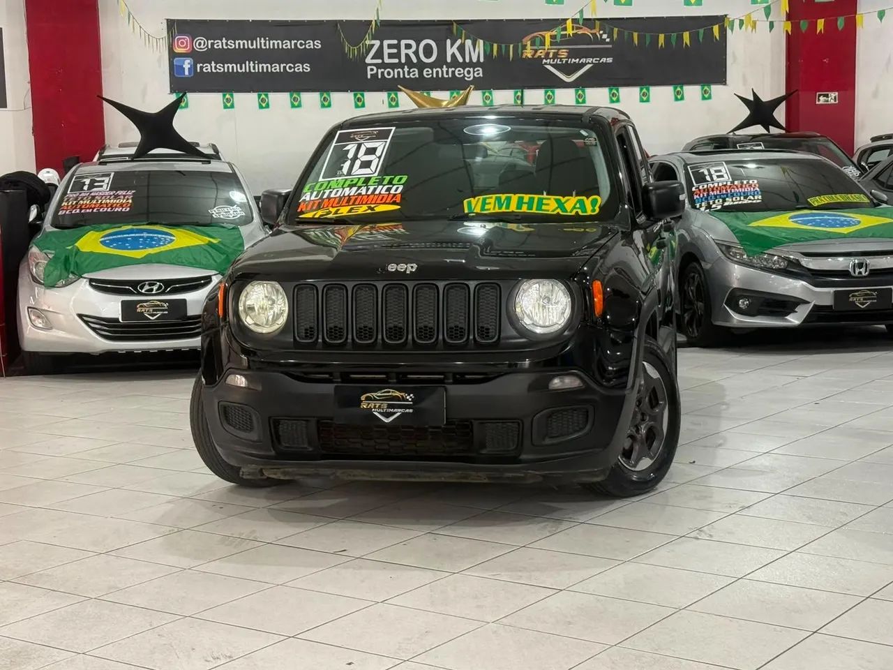 Jeep Renegade 1.8 4X2 Flex 16V Aut. 2018