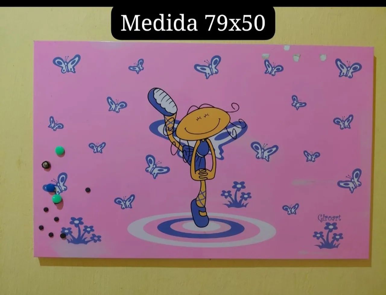 2 quadros magnético 