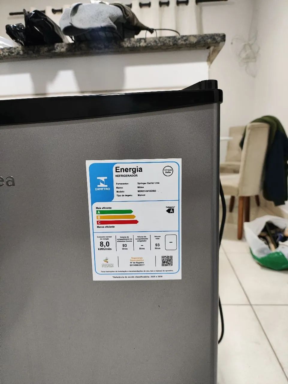 Frigobar Midea 93L - Foto 3