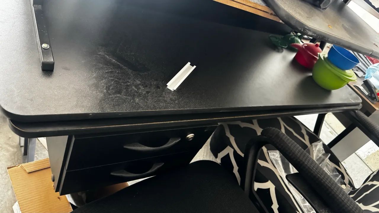 Mesa escritório sem gaveta  - Foto 2