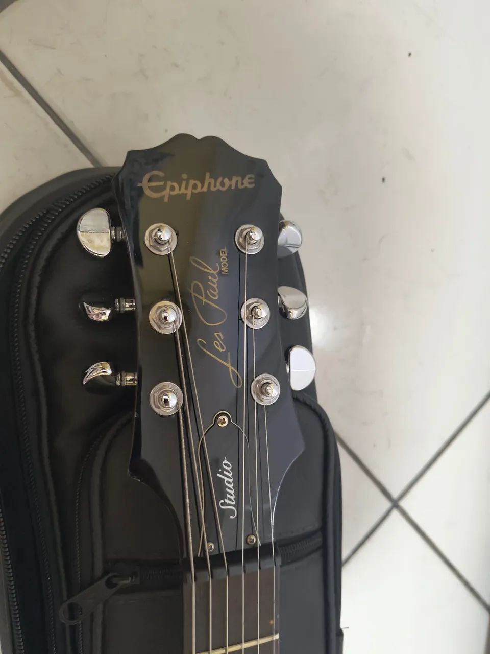 Guitarra Epiphone Les Paul Studio Standart Custom - Foto 3