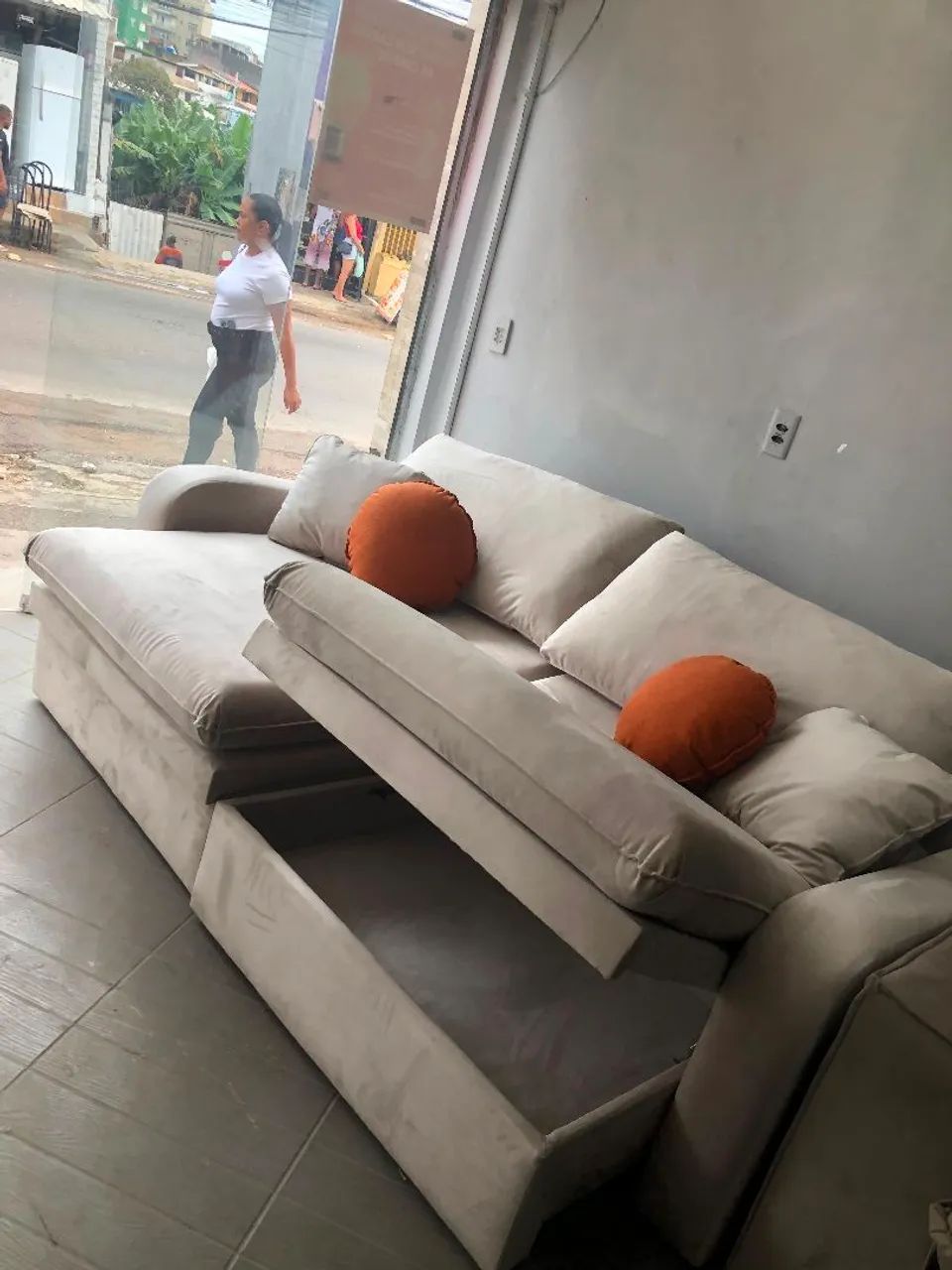 Sofá retrátil e reclinável  - Foto 3