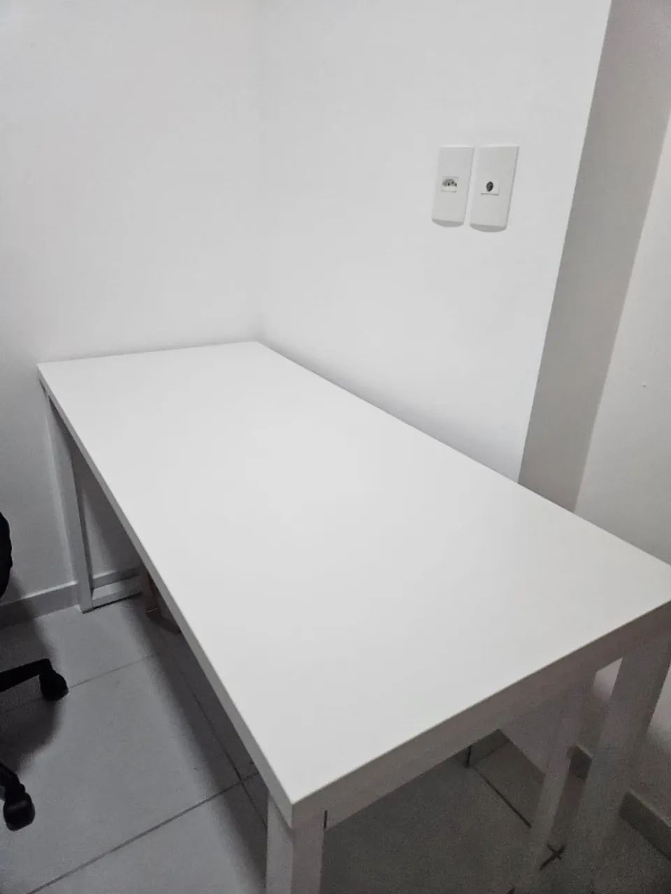 Mesa Branca para escritório