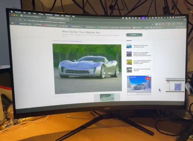 Monitor 32 Gamer Acer ED320QR 165hz 1ms, 31 polegadas - Foto 4