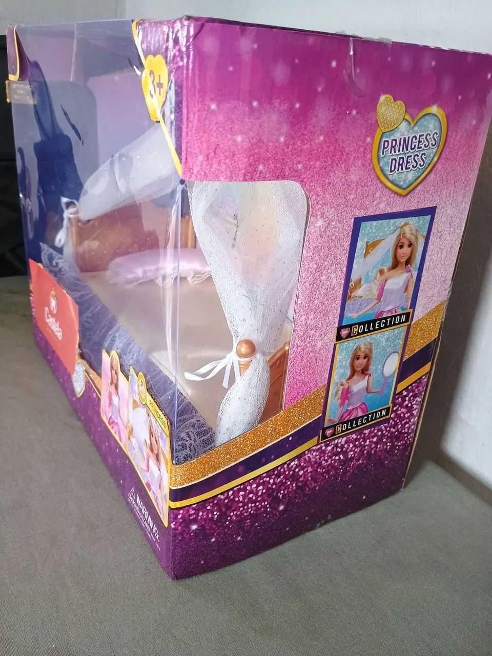 Cama para bonecas tipo Barbie e Monster High - Foto 2