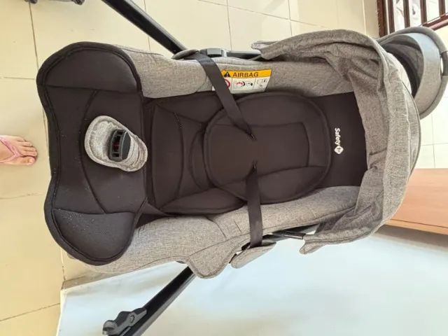 Carrinho de bebê, bebê conforto e moisés - Foto 5