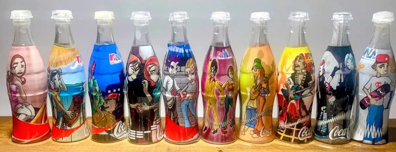 Miniaturas Coca-Cola MTV - México  - Foto 3