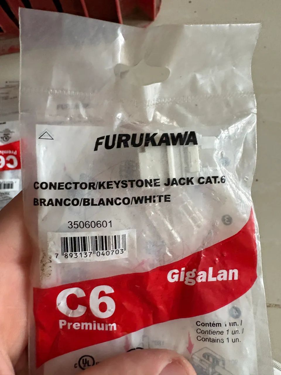 Jack keystone cat6 furukawa  - Foto 4