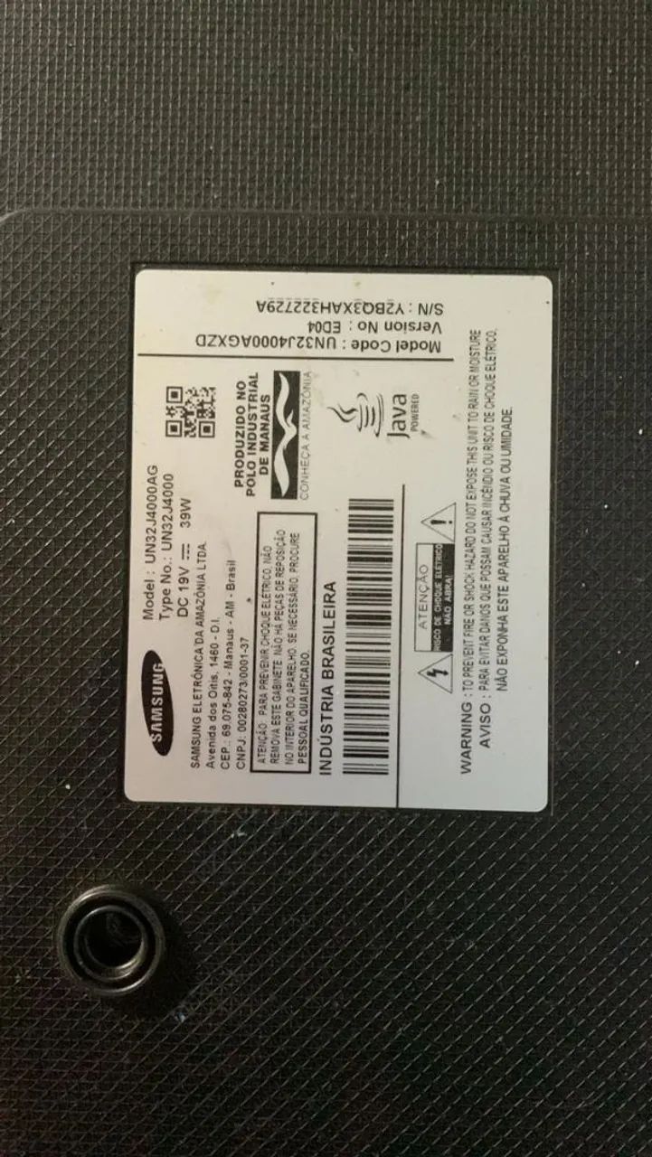 Placa principal  un32 j400ag ou Bn94-07831y BN41-02359c