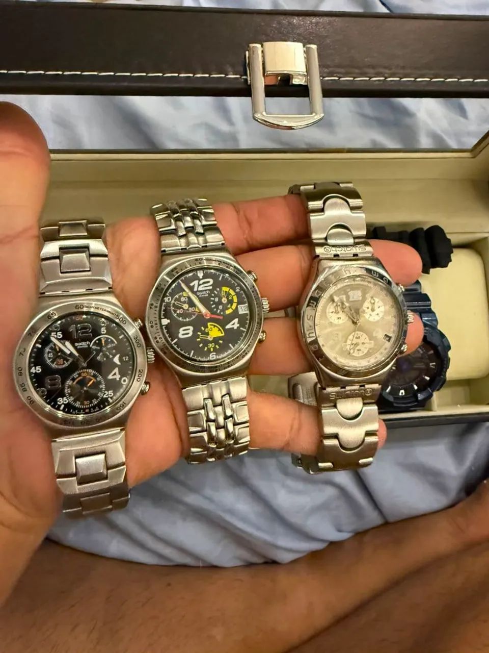 Relógios Swatch estado de novo  - Foto 4