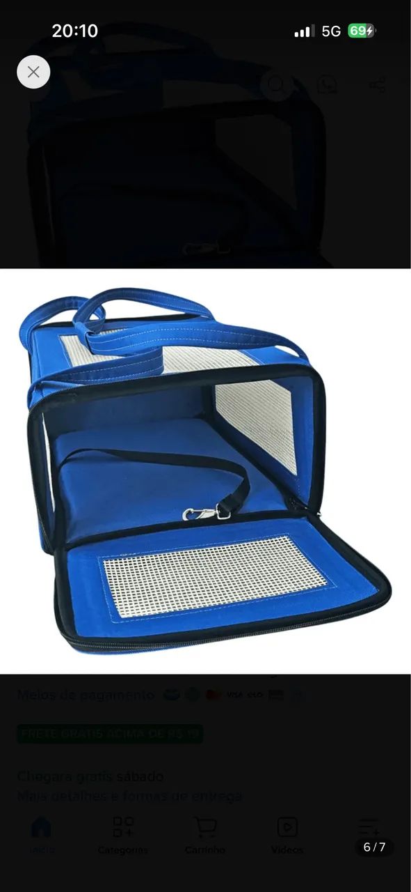 Bolsa de transporte aéreo pet - Foto 2