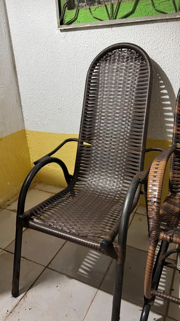 Par de cadeiras de balanço  - Foto 3