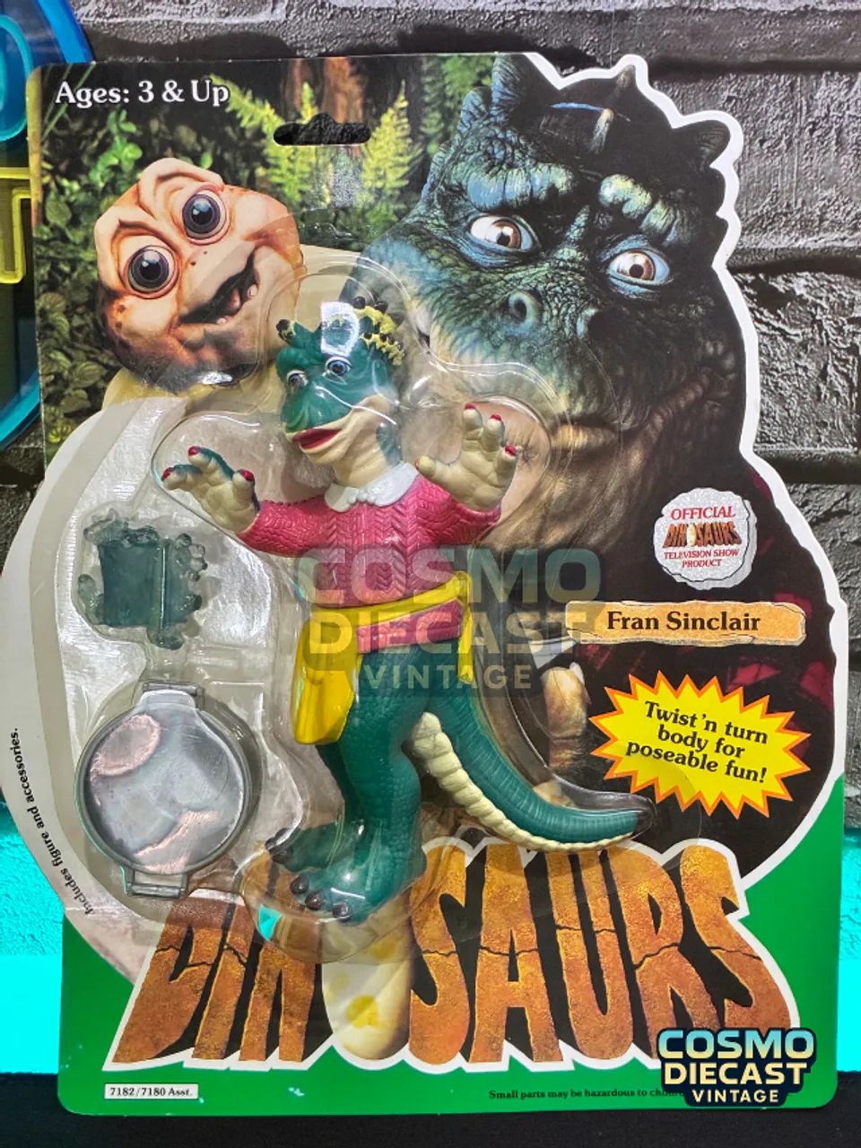 Família Dinossauro - Set completo vintage lacrado - Brinquedos e