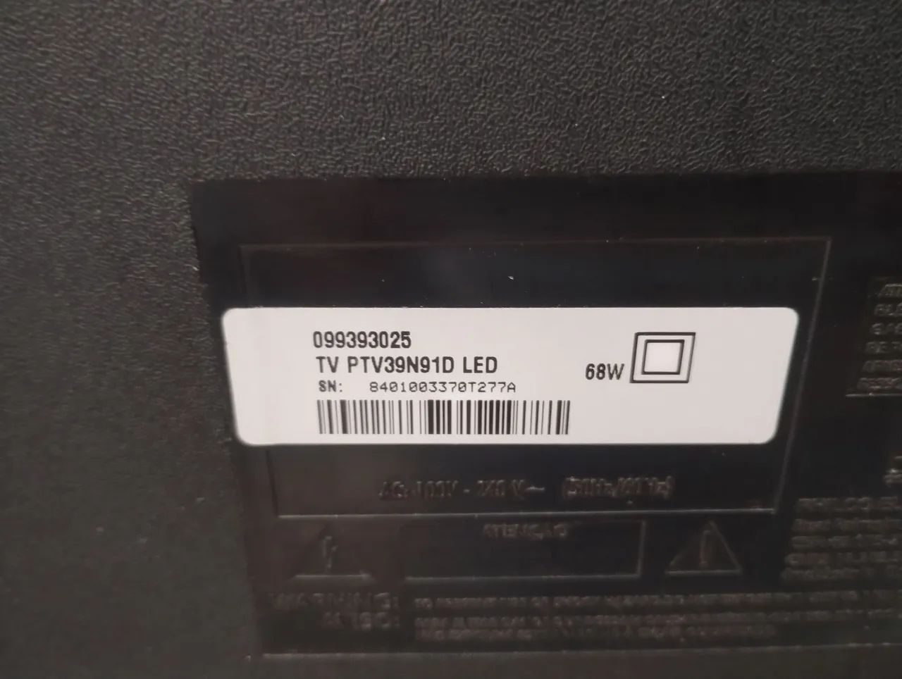 Tv Philco 39; polegadas detalhes liga não aparece imagem  - Foto 3