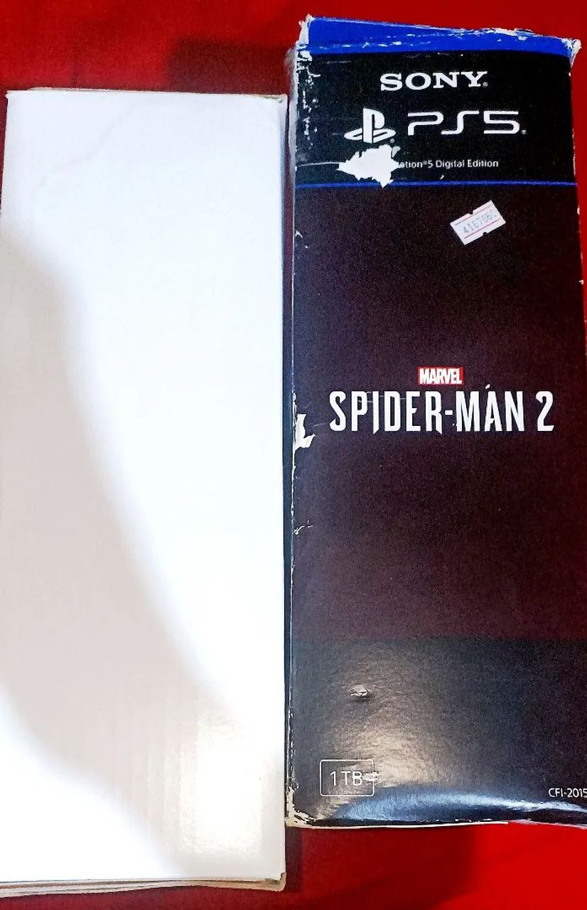 Caixa de ps5 bundle homem aranha 2 - Foto 3
