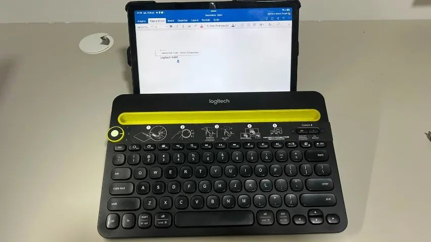 Kit Logitech Sem Fio | Excelente para Home Office, Estudos e TV - Foto 2