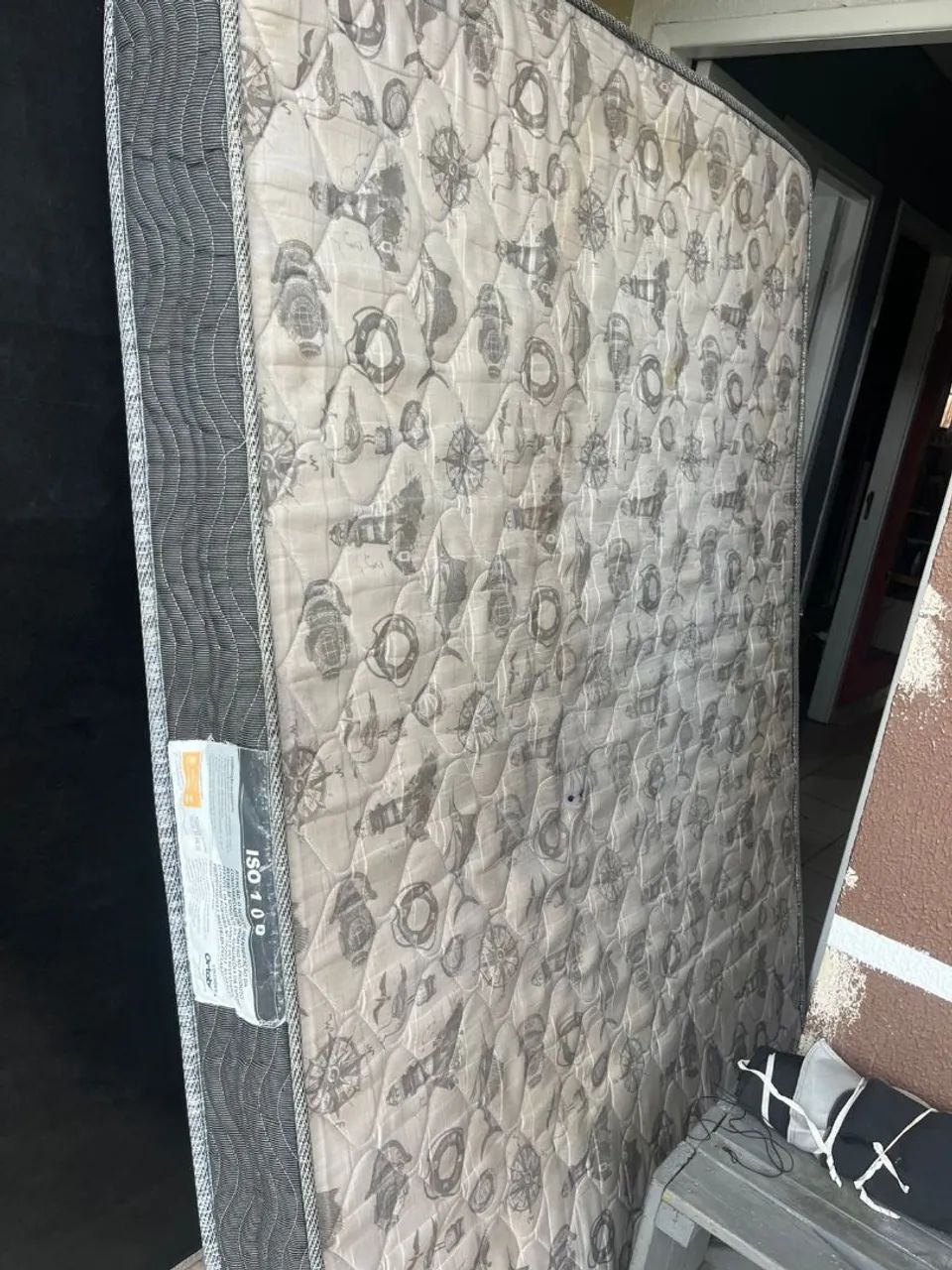 Colchão com base box de brinde cabeceira - Foto 3