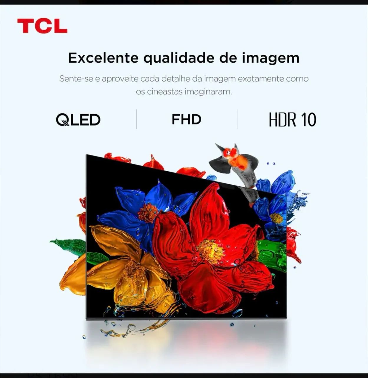 Smart Tv Tcl 40 Polegadas Qled FullHd - Foto 5