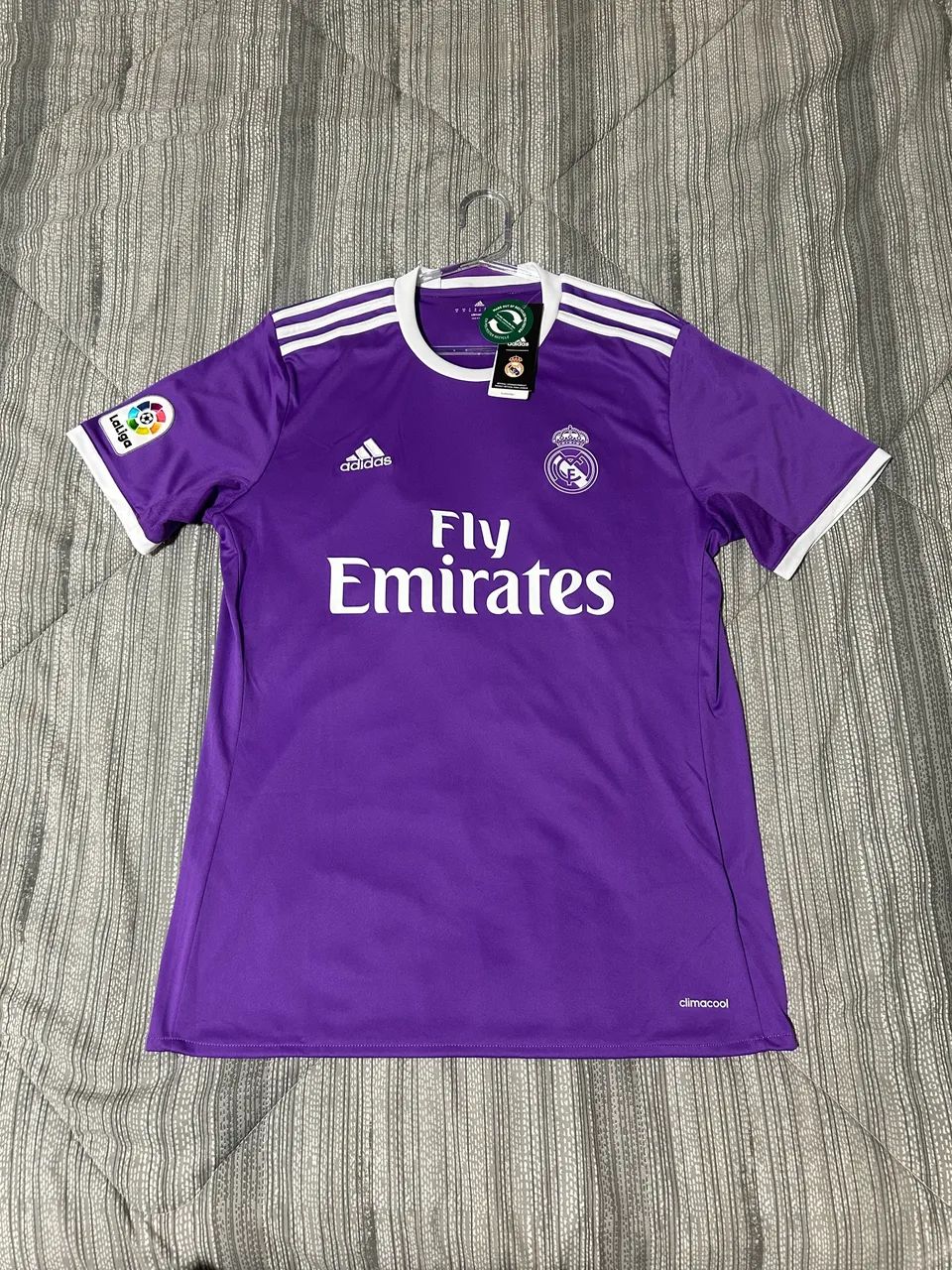 Camisa real Madrid 2016/2017 roxa ronaldo 7