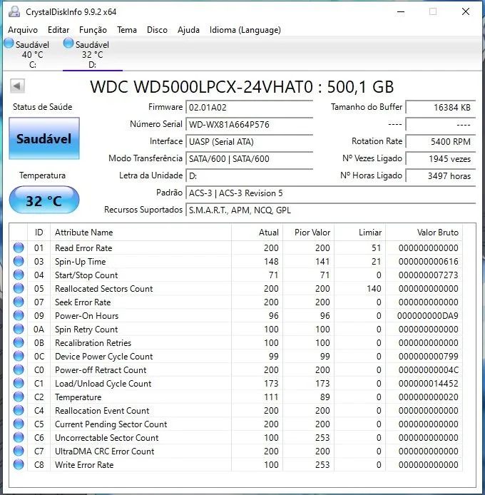 HD EXTERNO 500GB COM CASE - Foto 2