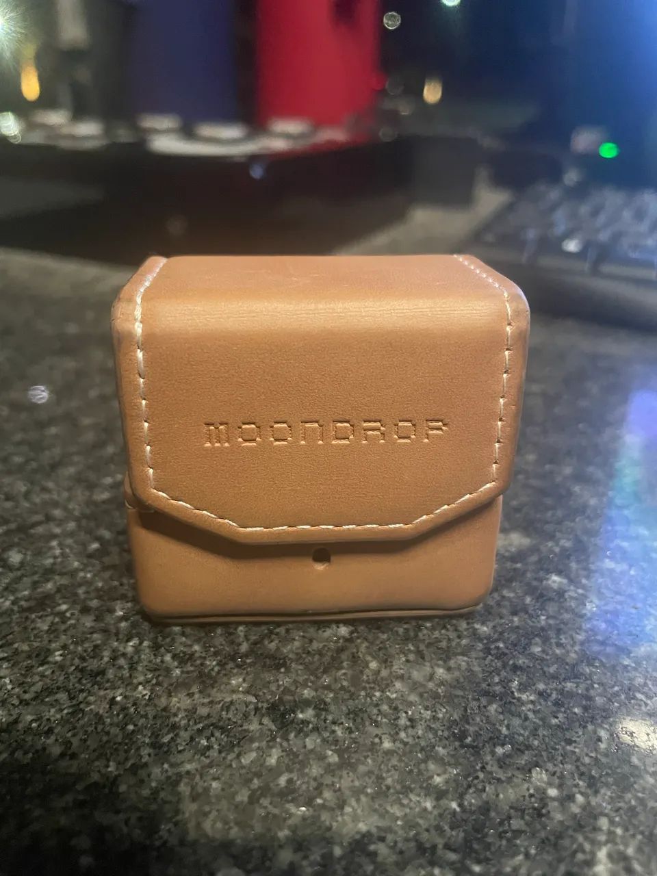 Moondrop space travel 2 com case de couro. - Foto 3