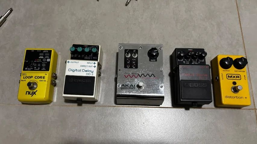 Pedais de Guitarra