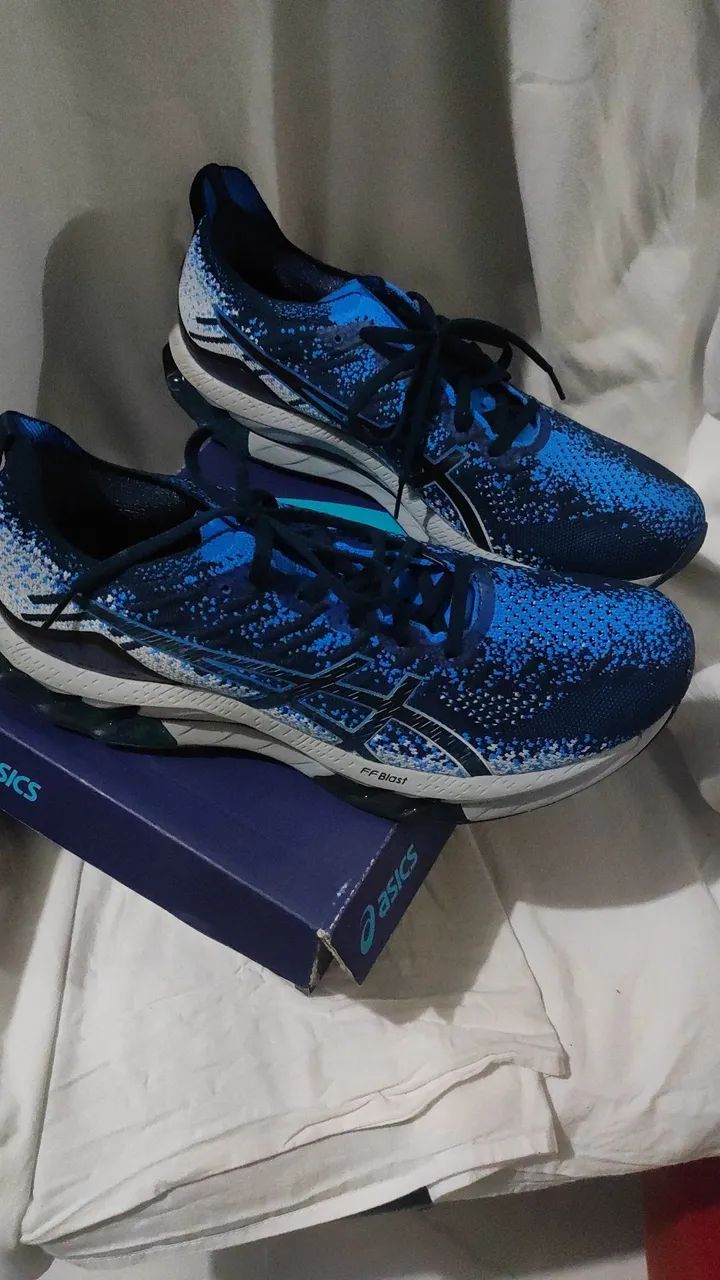 Tênis Asics Blocker Original Azul, 44 - Foto 4