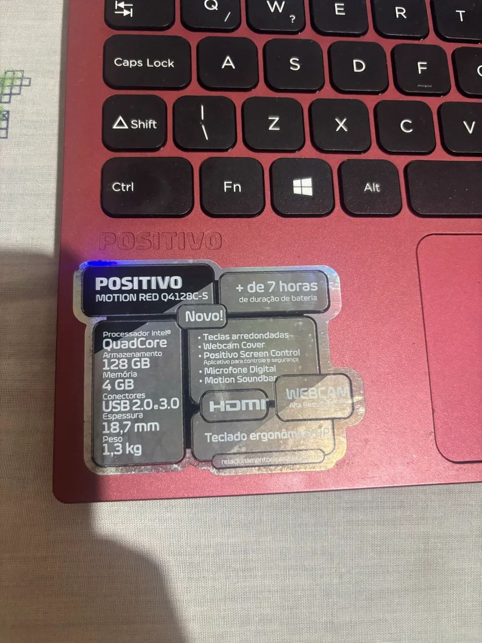 Notebook Positivo Red Q4128C-S - Foto 4