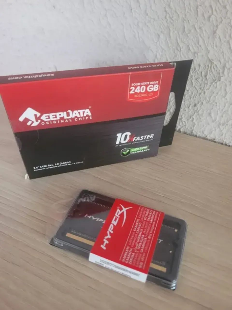 Memoria 8gb ddr3l notebook 1600 12800 novas 135  temos ssd 120gb 240gb novos - Foto 2