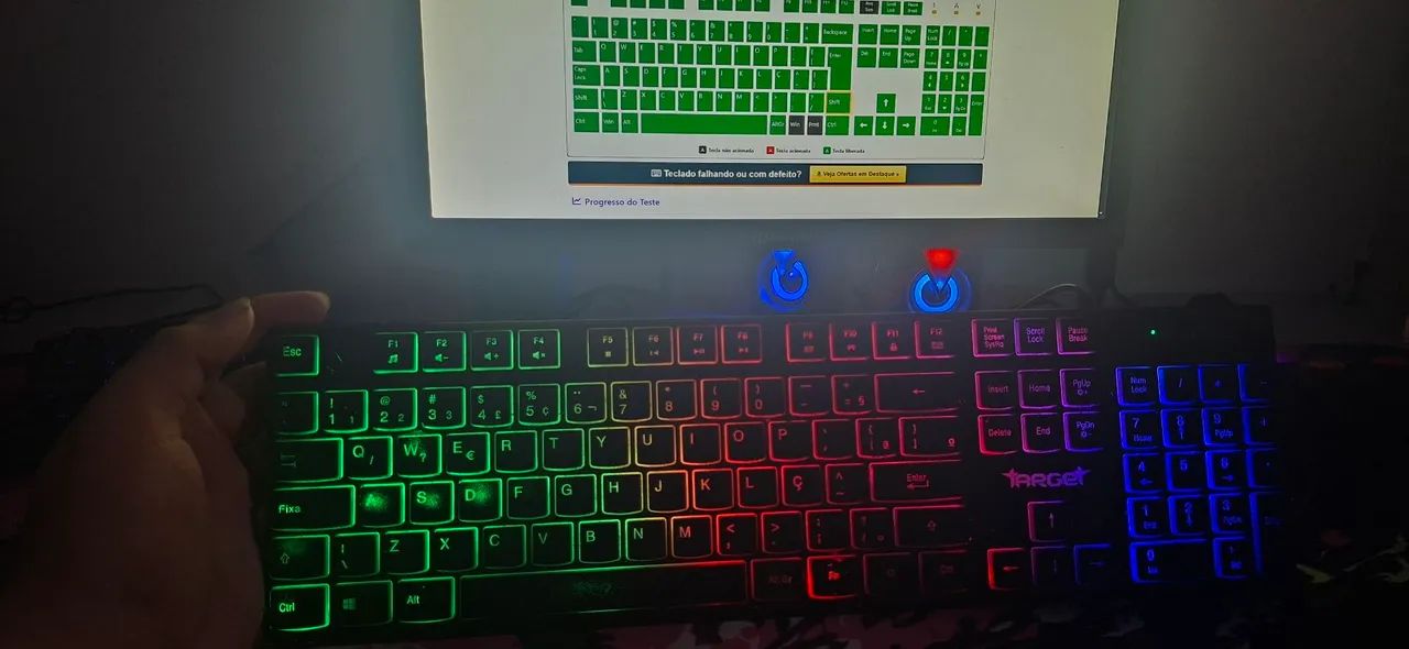Teclado de membrana funcionando 100% - Foto 2
