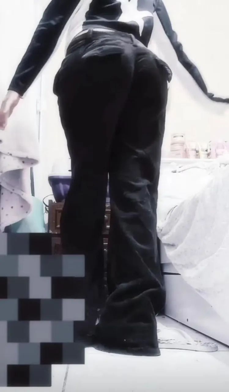 calça marrom y2k Zara Basic  - Foto 2