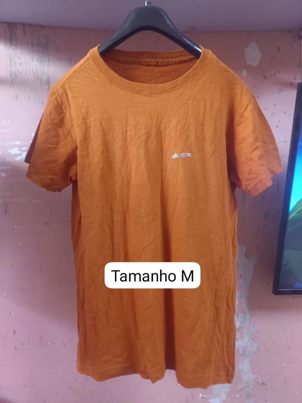 Camisas masculinas tamanho P/M e G 10$ cada. - Foto 4