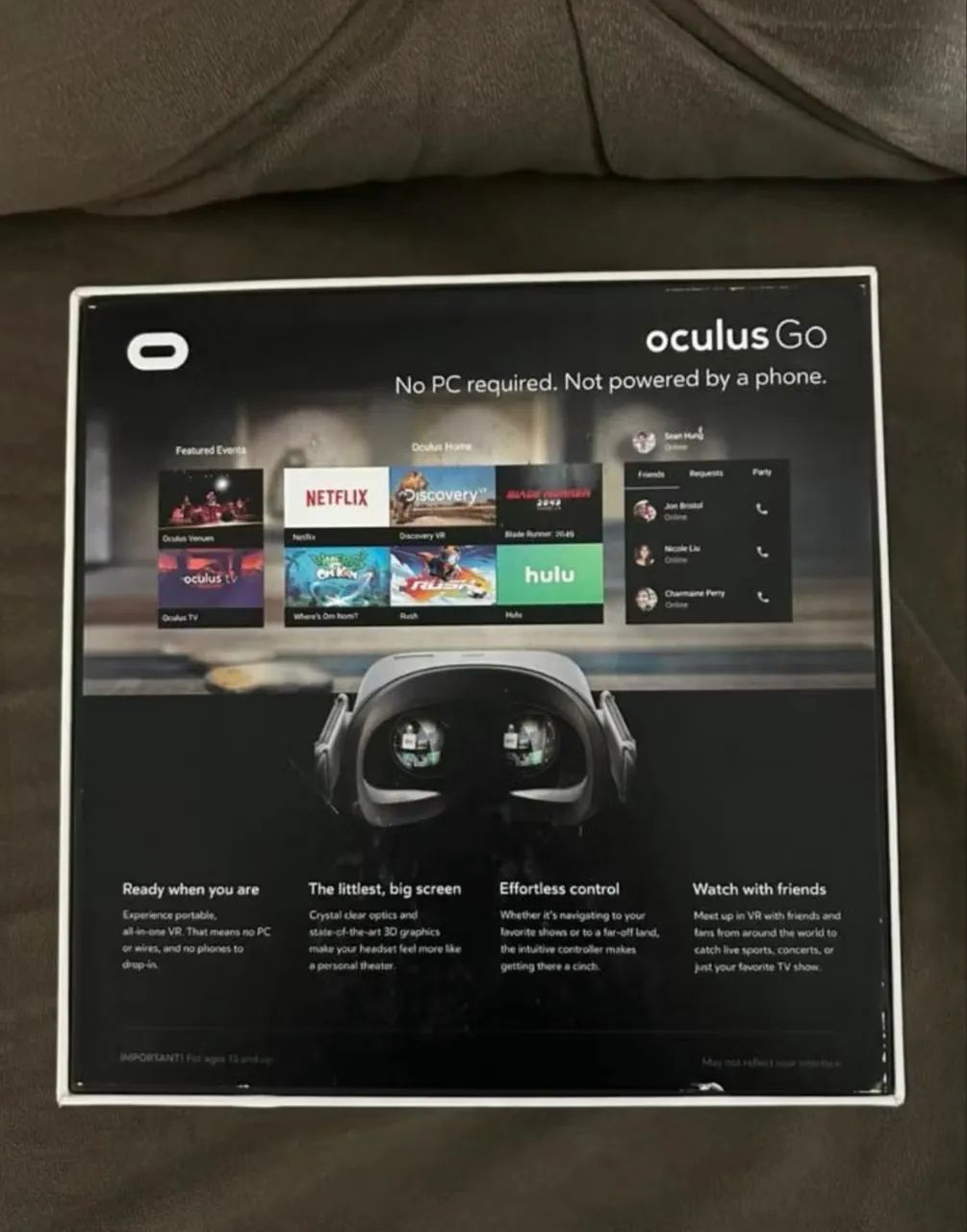 Oculus 360 marca Oculus Go 32GB Standalone VR Headset - Foto 3