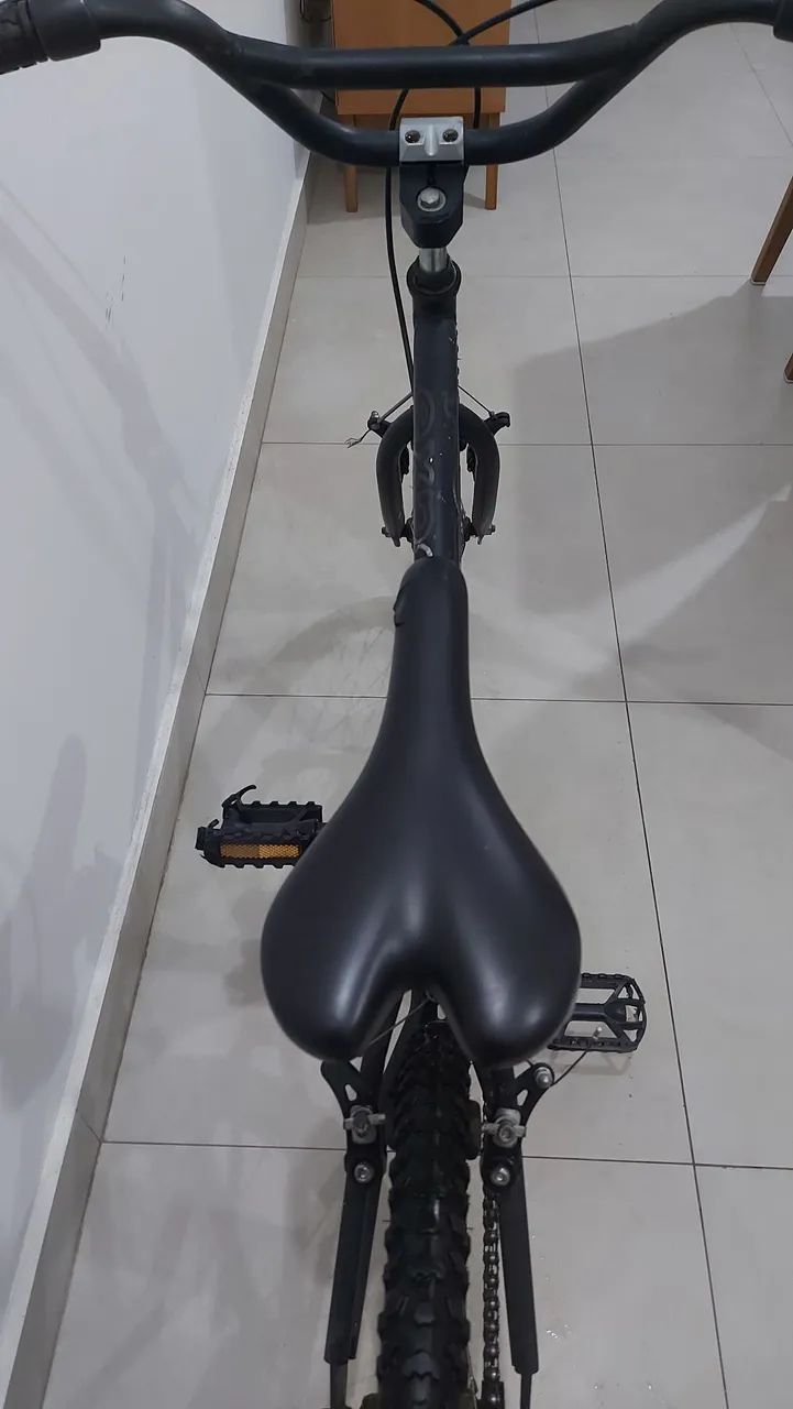 Bicicleta Caloi Aro 20 + Kit Proteção + Capacete - Foto 5