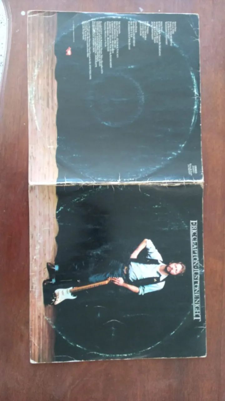 Eric Clapton Lp Br Just One Night Nacional Duplo 1980 (Usado) - Foto 3