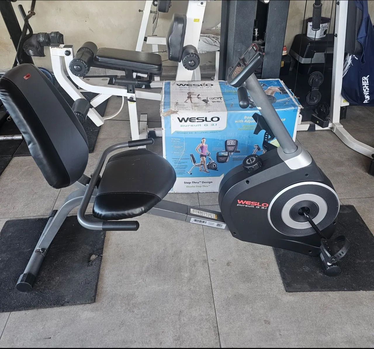 Bicicleta ergometrica weslo 