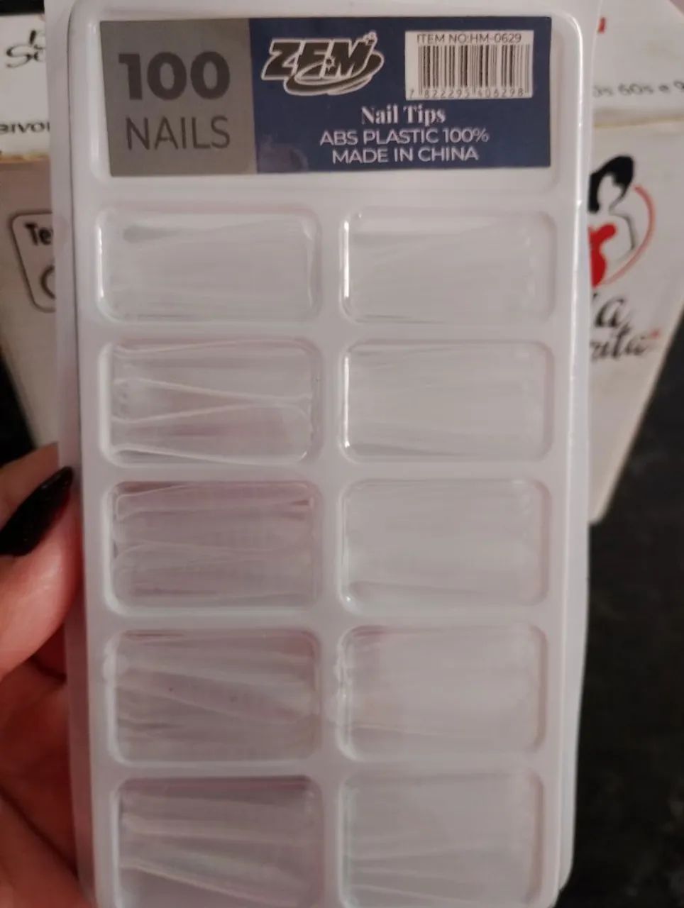 Molde f1 de unha em gel 